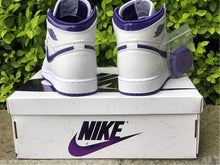 Load image into Gallery viewer, Air Jordan 1 ' Women's Court Purple' (Mens sizing)