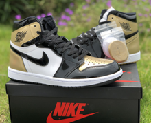 Load image into Gallery viewer, Jordan 1 Retro Hight NRG Patent Gold Toe
