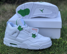 Load image into Gallery viewer, Jordan Retro 4 Metallic Green