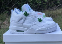 Load image into Gallery viewer, Jordan Retro 4 Metallic Green