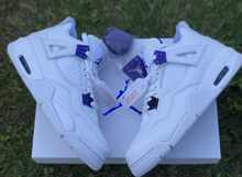 Load image into Gallery viewer, Jordan Retro 4 Metallic Purple