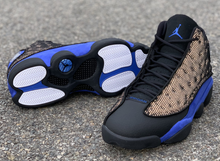 Load image into Gallery viewer, Air Jordan 13 Black Hyper Royal