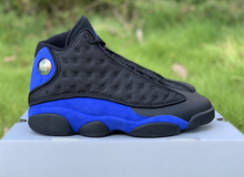 Load image into Gallery viewer, Air Jordan 13 Black Hyper Royal