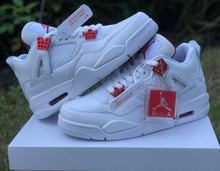 Load image into Gallery viewer, Jordan Retro 4 Metallic Red