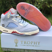 Load image into Gallery viewer, Trophy Room X Air Jordan 5 Retro "Ice Blue"