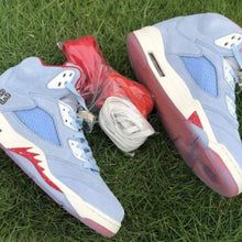 Load image into Gallery viewer, Trophy Room X Air Jordan 5 Retro "Ice Blue"