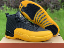 Load image into Gallery viewer, Jordan Retro 12 Black University Gold