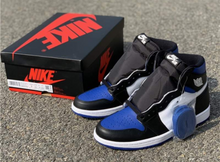 Load image into Gallery viewer, Jordan Retro 1 High Black Game Royal