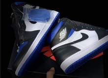 Load image into Gallery viewer, Jordan Retro 1 High Black Game Royal