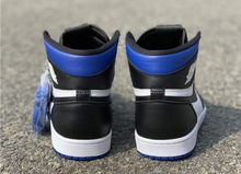 Load image into Gallery viewer, Jordan Retro 1 High Black Game Royal