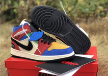 Load image into Gallery viewer, Blue The Great X Air Jordan 1 Mid "Fearless"