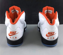 Load image into Gallery viewer, Jordan Retro 5 Fire Silver Tongue