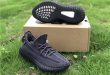 Load image into Gallery viewer, Yeezy 350 V2 Black Non Reflective