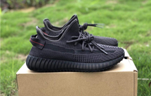 Load image into Gallery viewer, Yeezy 350 V2 Black Non Reflective