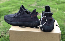 Load image into Gallery viewer, Yeezy 350 V2 Black Non Reflective