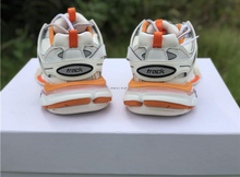 Load image into Gallery viewer, Balenciaga Track Trainers White Orange