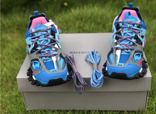 Load image into Gallery viewer, Balenciaga Blue and Pink Track