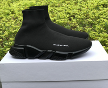 Load image into Gallery viewer, Balenciaga Speed Trainer Mid 'Triple Black'