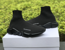 Load image into Gallery viewer, Balenciaga Speed Trainer Mid 'Triple Black'