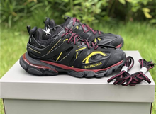 Load image into Gallery viewer, Balenciaga Track Trainers Black Bordeaux