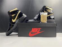 Load image into Gallery viewer, Jordan Retro 1 High 'Black/Metallic Gold'