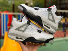 Load image into Gallery viewer, Jordan Retro 4 'White Cement'