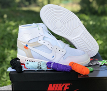 Load image into Gallery viewer, Air Jordan Retro 1 High Off-White White