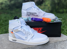 Load image into Gallery viewer, Air Jordan Retro 1 High Off-White White