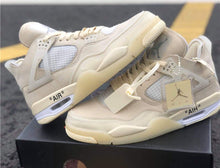 Load image into Gallery viewer, Jordan 4 Off-White Sail