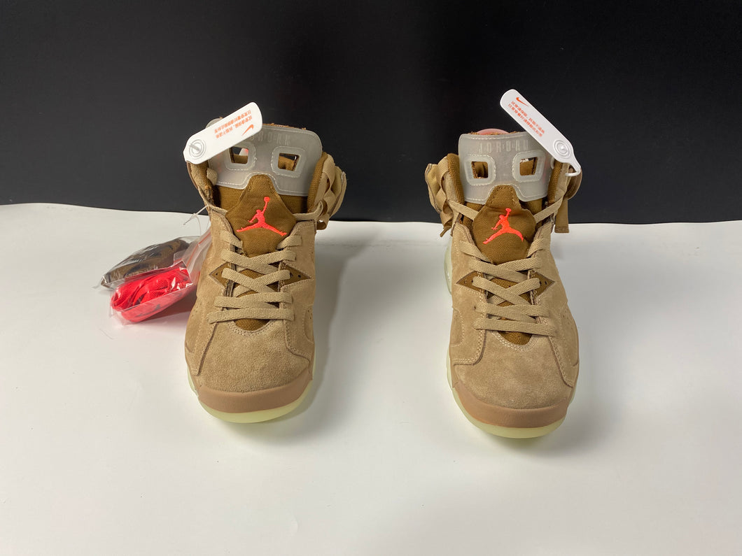 Travis Scott x Air Jordan 6 'British Khaki'