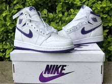 Load image into Gallery viewer, Air Jordan 1 &#39; Women&#39;s Court Purple&#39; (Mens sizing)
