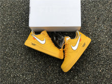 Load image into Gallery viewer, Air Force 1 x Off-White &#39;University Gold&#39;
