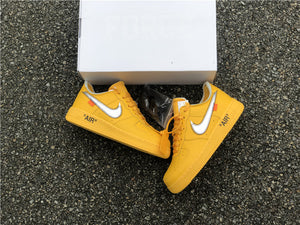 Air Force 1 x Off-White 'University Gold'