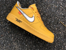 Load image into Gallery viewer, Air Force 1 x Off-White &#39;University Gold&#39;
