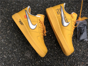 Air Force 1 x Off-White 'University Gold'