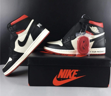 Load image into Gallery viewer, Jordan Retro 1 High &quot;Not For Resale&quot; Varsity Red
