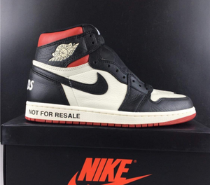 Jordan Retro 1 High "Not For Resale" Varsity Red