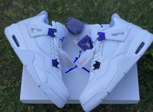 Jordan Retro 4 Metallic Purple