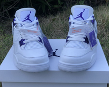 Load image into Gallery viewer, Jordan Retro 4 Metallic Purple
