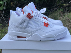 Jordan Retro 4 Orange Metallic