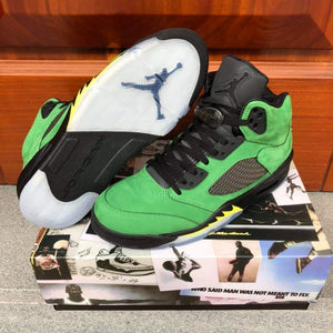 Jordan 5 Oregon Apple Green