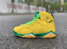 Load image into Gallery viewer, Air Jordan 7 Oregon Ducks PE
