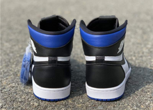 Load image into Gallery viewer, Jordan Retro 1 High Black Game Royal
