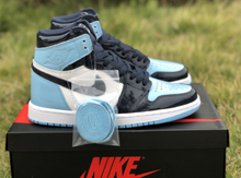 Load image into Gallery viewer, Air Jordan Retro 1 WMNS &quot;Blue Chill&quot;
