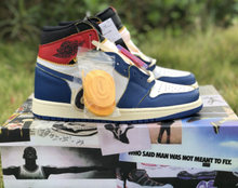 Load image into Gallery viewer, Union LA X Air Jordan Retro 1 NRG Storm Blue
