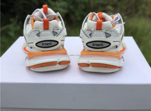 Load image into Gallery viewer, Balenciaga Track Trainers White Orange
