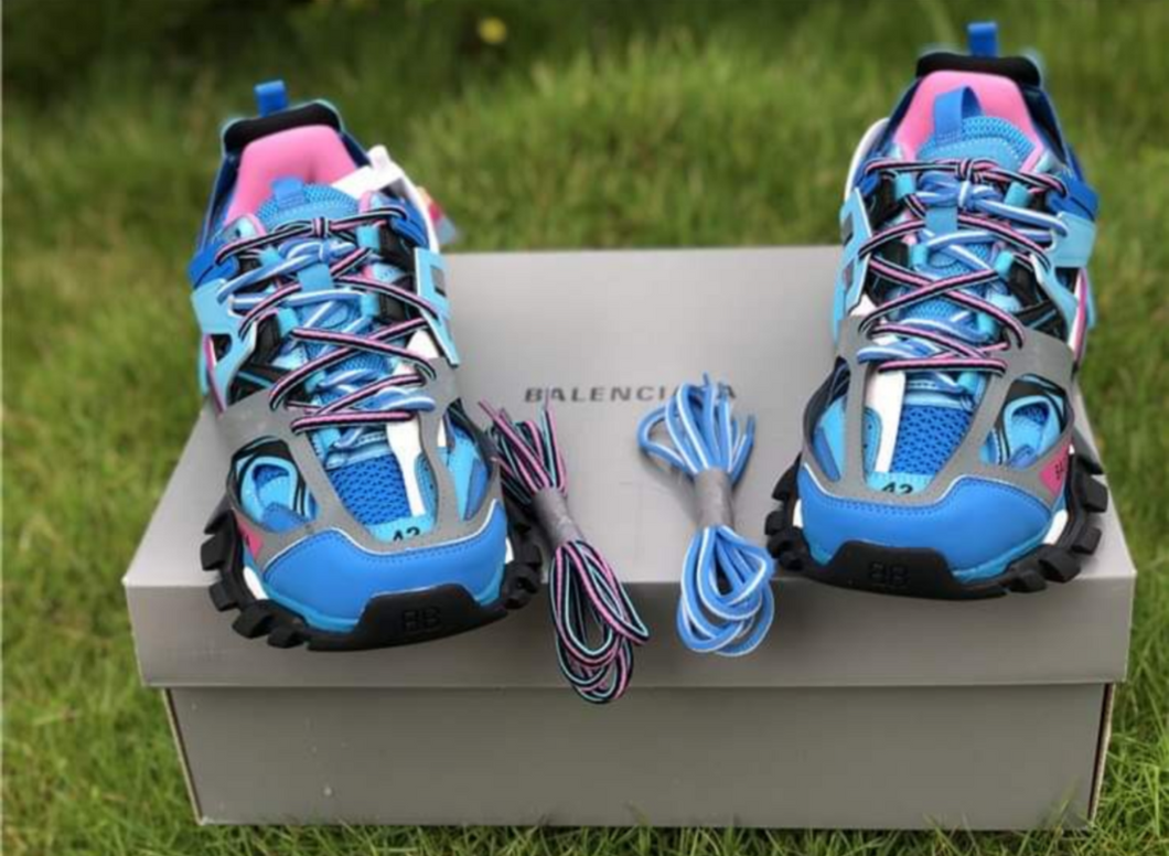 Balenciaga Blue and Pink Track