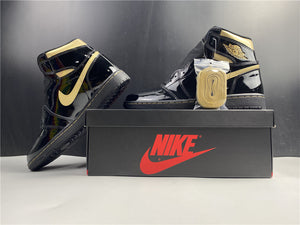 Jordan Retro 1 High 'Black/Metallic Gold'