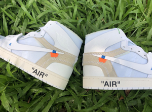 Air Jordan Retro 1 High Off-White White