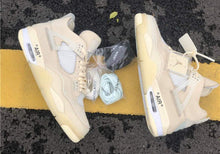 Load image into Gallery viewer, Jordan 4 Off-White Sail
